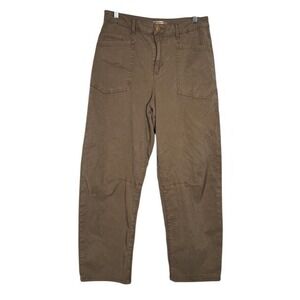 Kut From The Kloth Womens Utility Pants High Rise Cropped Wide Leg - 8